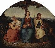 HESS, Heinrich Maria von Liebe, Glaube, Hoffnung oil on canvas